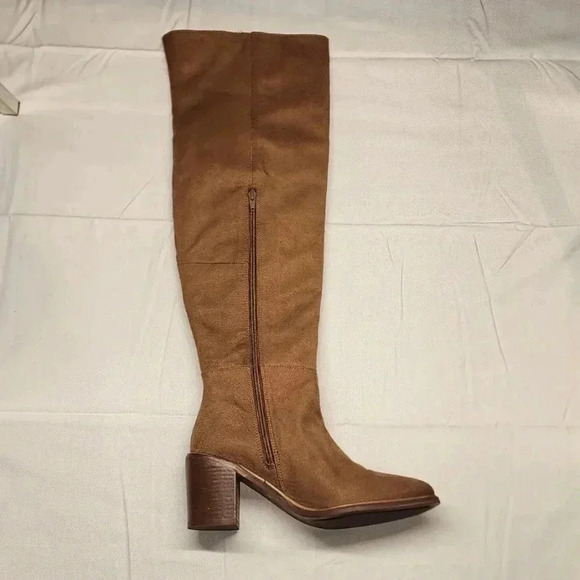 Seychelles over the knee suede boots in cognac brand new with out box size 8.5 - Picture 2 of 9